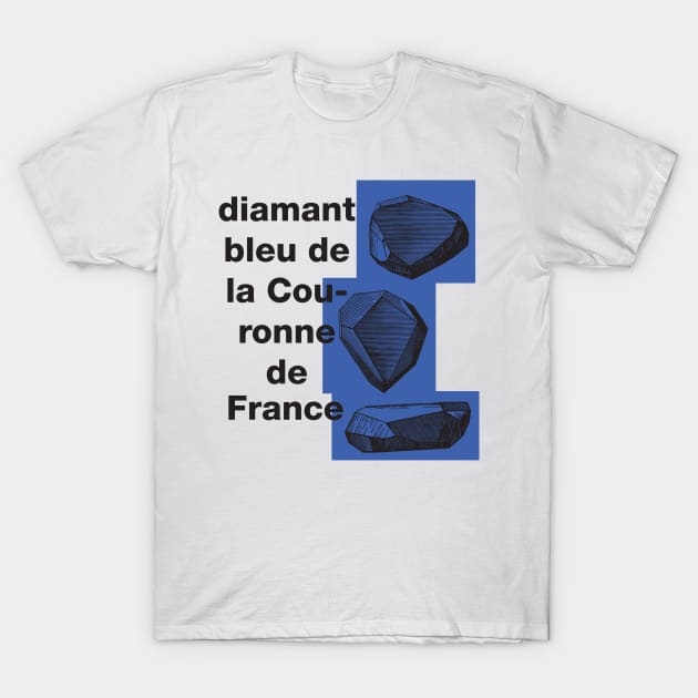 French Blue T-Shirt by Aoristic